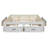 Queen Size Platform Bed with 6 Storage Drawers-206175768-206175749