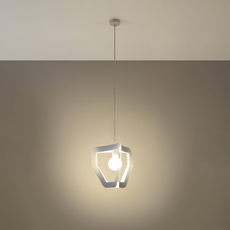 Binoche 1 - Light Single Pendant, Biały