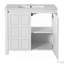 Organisateur de meuble-lavabo 36 "avec lavabo en céramique-1055824324