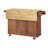 Orton 53.75" Kitchen Island with Locking Wheels-1154830142