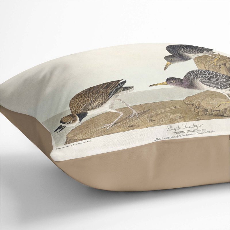 Square Cushion, Stone, 40cm H x 40cm W x 15cm D