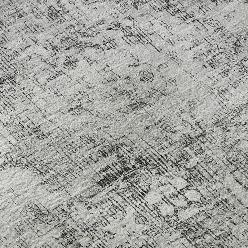 Premium Machine Washable Larock AMF1229 Global Rug, Runner 2'3" x 7'6"