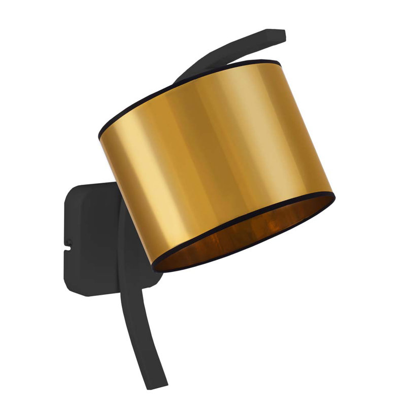 Vanderpol Steel Armed Sconce, Gold