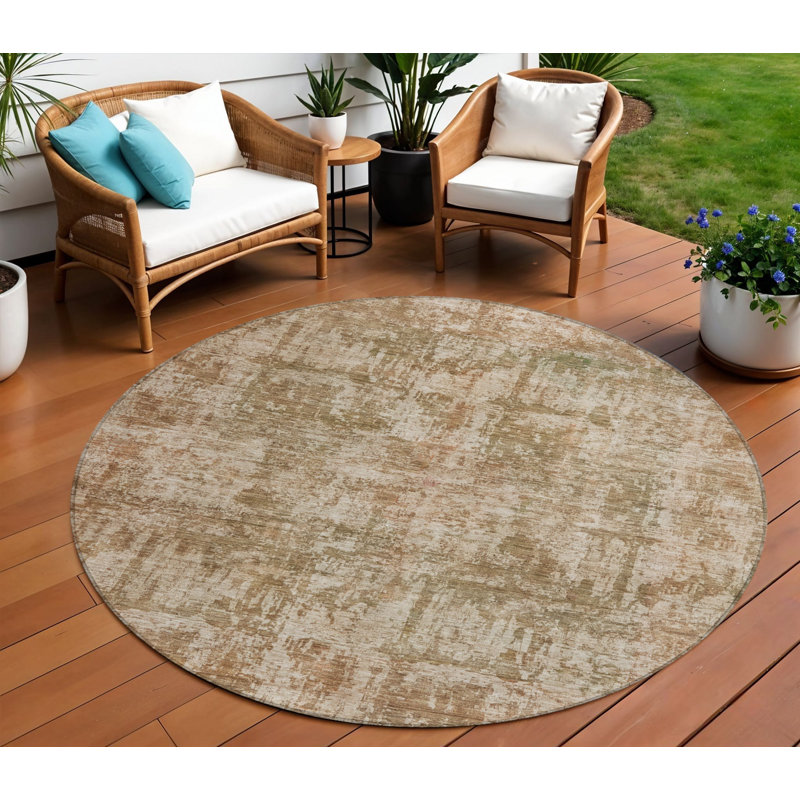 Tapis rond 8 po