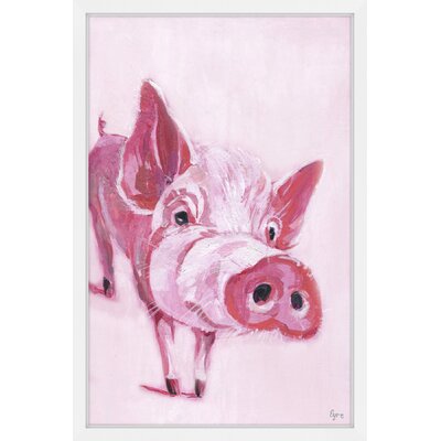 So Piggy' Framed Painting Print -  Marmont Hill, MH-JULFRM-108-NWFP-30