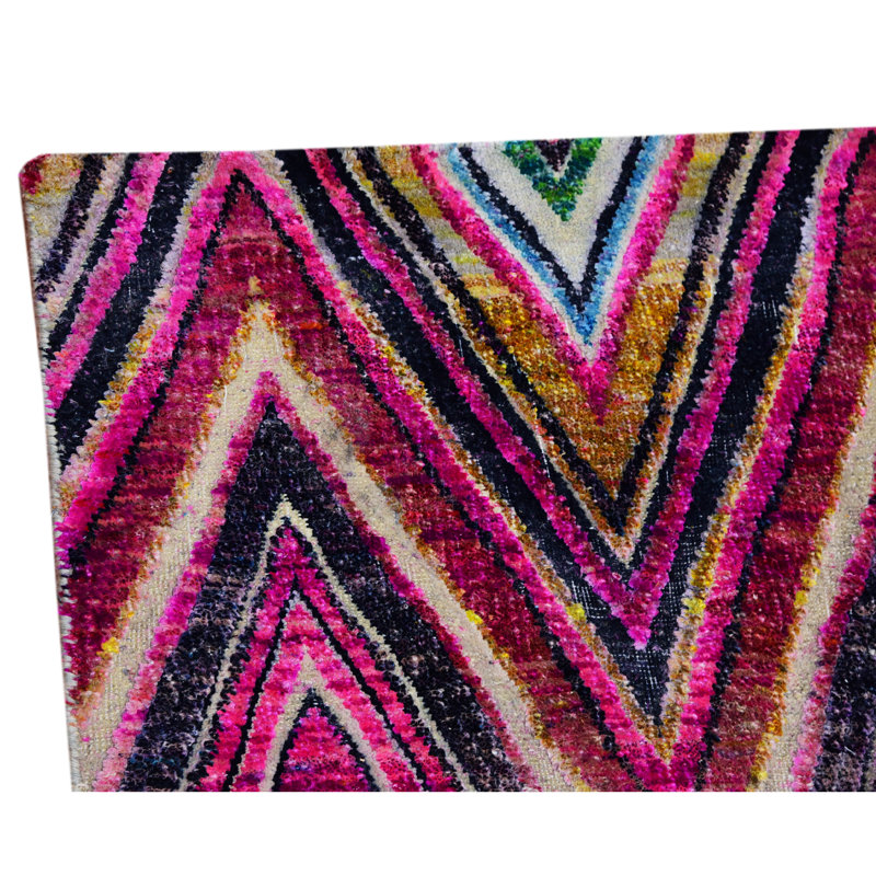 Chevron Area Rug, Rectangle 10' x 14'