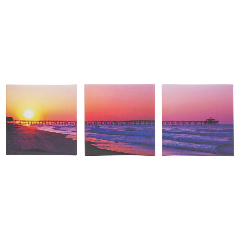 3 Piece Wrapped Canvas Print