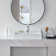Pensen 18.5'' Matte White Solid Surface Rectangular Bathroom Sink with Overflow