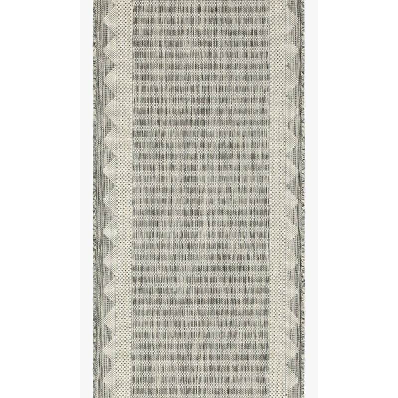 Sunshine Indoor/Outdoor Area Rug, Rectangle 5'3" x 7'3", Silver