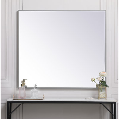 Sabine Metal Rectangle Wall Mirror