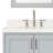 Buckhorn Abshire 85" Double Sink Bathroom Vanity with Mirror-101688715
