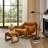 Devin 16.93'' W Top Grain Genuine Leather Upholstered Rectangle Ottoman With Solid Ash Wood Base-1142266268