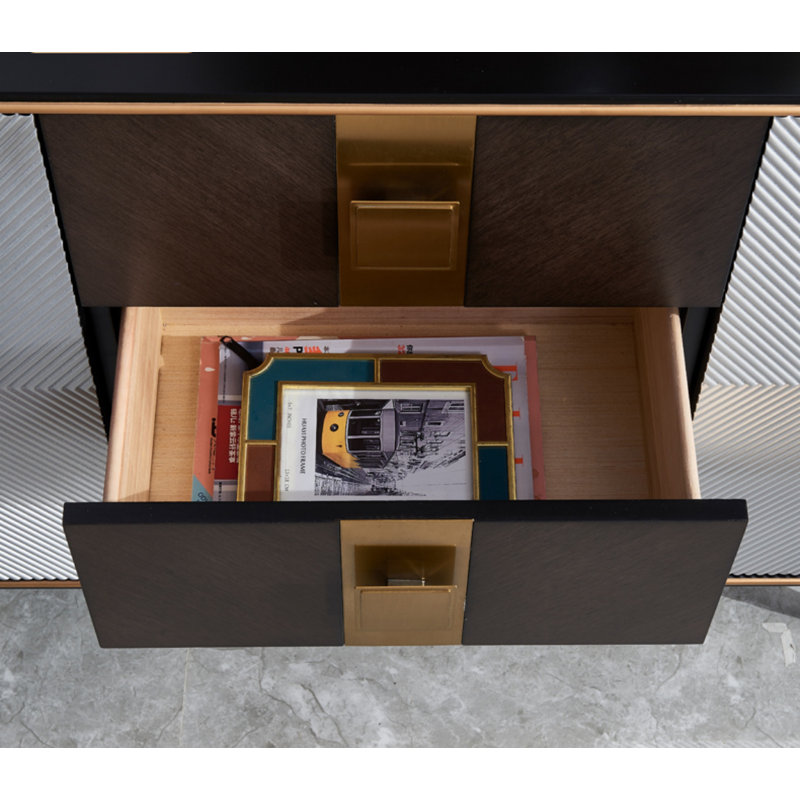 Armoire d'appoint de luxe avec porte d'entrée