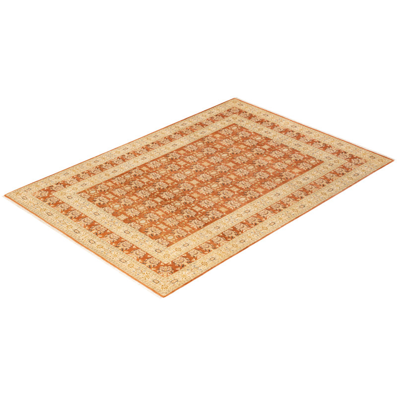 Classic One-of-a-Kind 6' 1" X 8' 10" Hand Knotted Area Rug