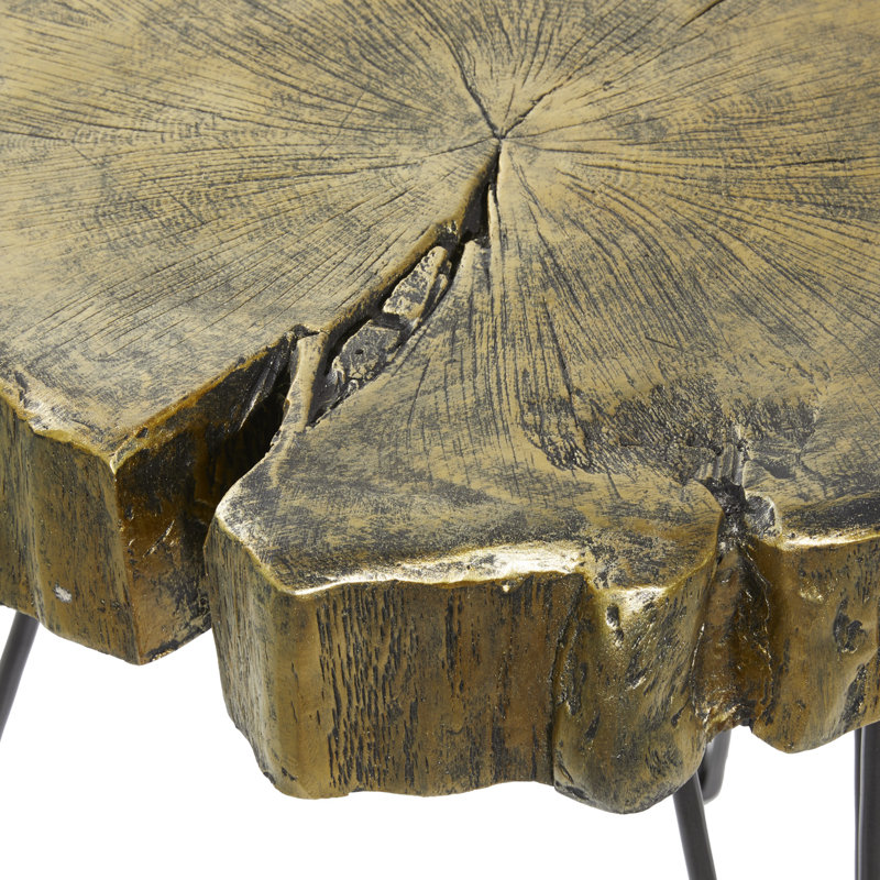 Table d'appoint Calne, Or