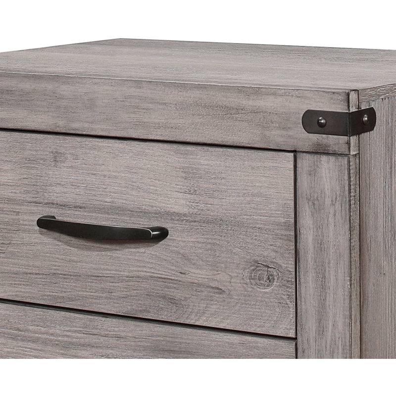 Hooksett 22'' W Nightstand, Light Gray