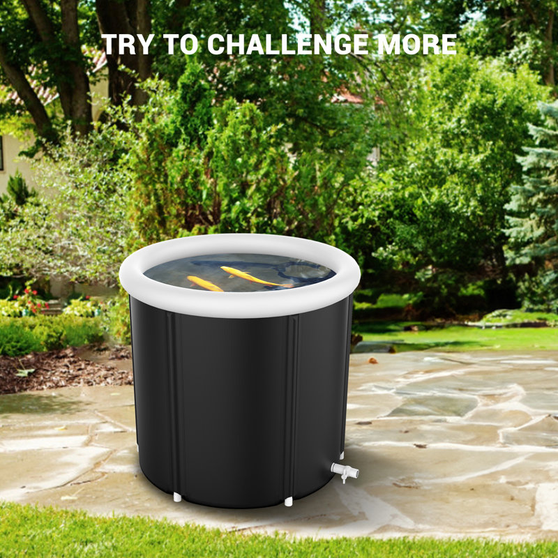 165-Gallon Capacity Foldable Ice Bath Tub
