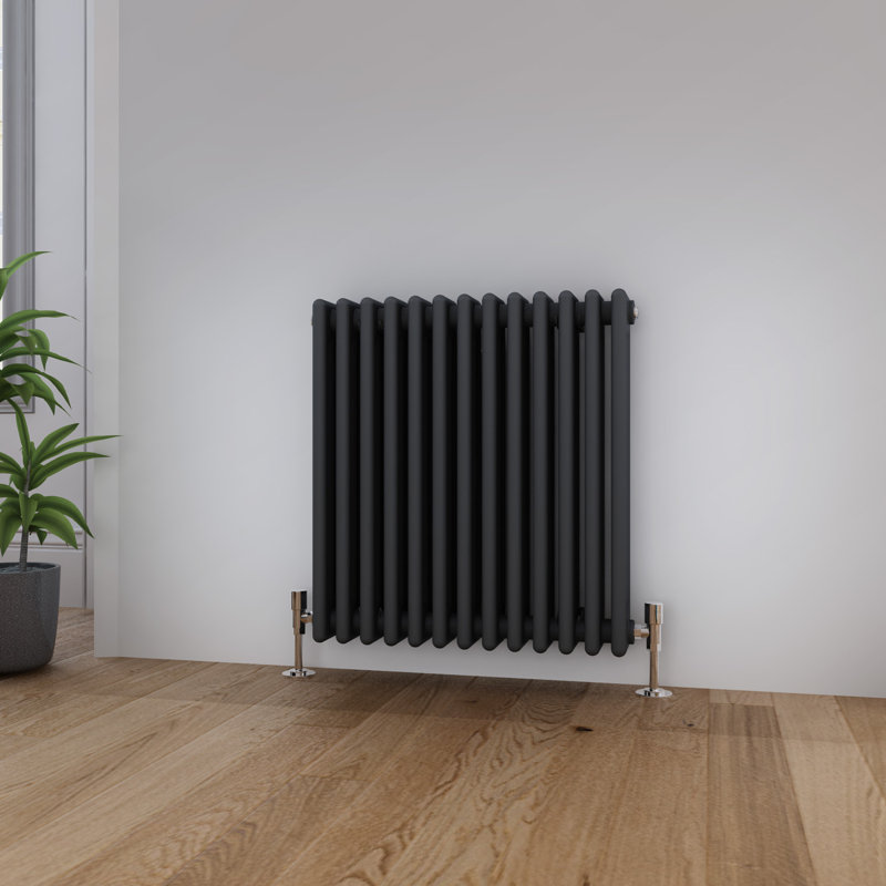 Varda Horizontal Designer Radiator, 600mm H x 605mm W x 100mm D