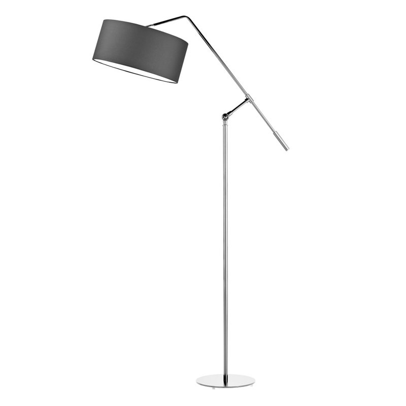 Hanskarl 170 H cm Task Floor Lamp, Graphite, Silver