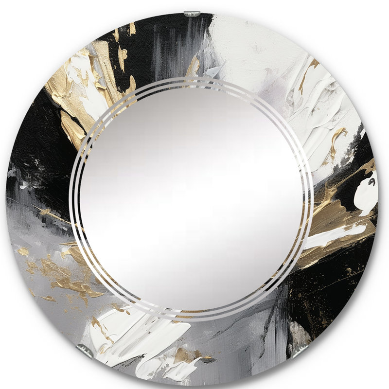 Wieger Circle Mirror, 24" x 24"