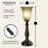 Genoveva Metal Torchiere Lamp