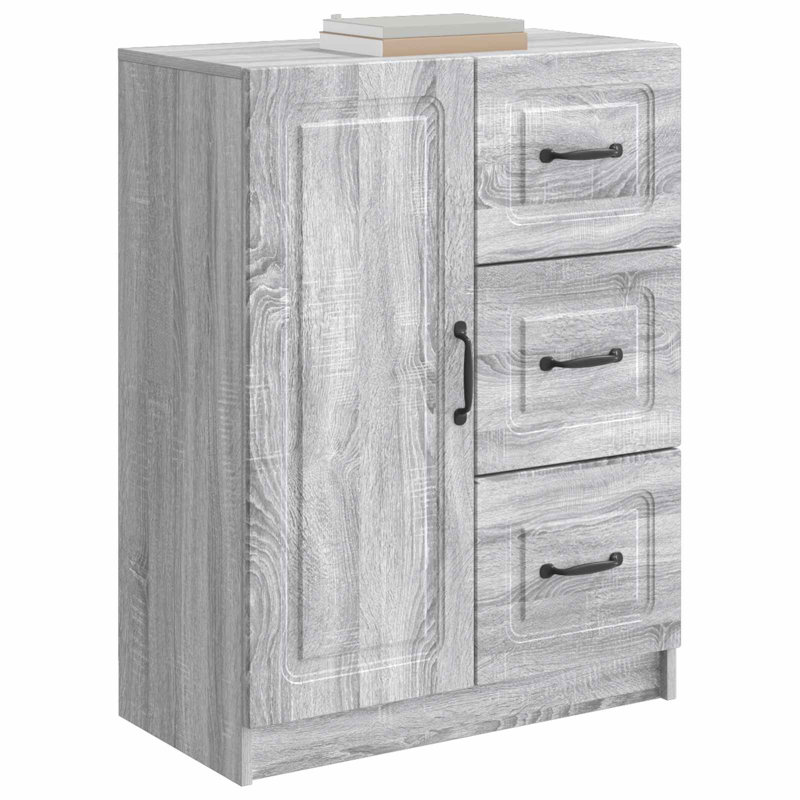 66cm Sideboard, Grey Sonoma
