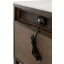 Table de chevet en bois massif Hikmet Bronze Bay