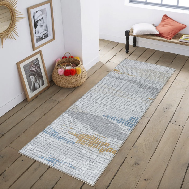 Textures GC_ART2002 Multi Area Rug, Runner 2'7" x 7'