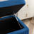 Miajah Velvet Upholstered Flip Top Storage Bench-1447023132