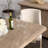 Brie 79" Acacia Solid Wood Pedestal Dining Table