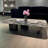 Stainless steel marble floating coffee table-104250918