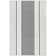 Gunner Stripe Gray Machine Washable Rug