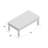 Dachy Single Coffee Table