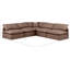 Canapé modulaire en cuir 5 pièces Hinami-94482428
