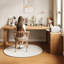 Bureau en bois massif en L Burlywood-1864681900-1864681902