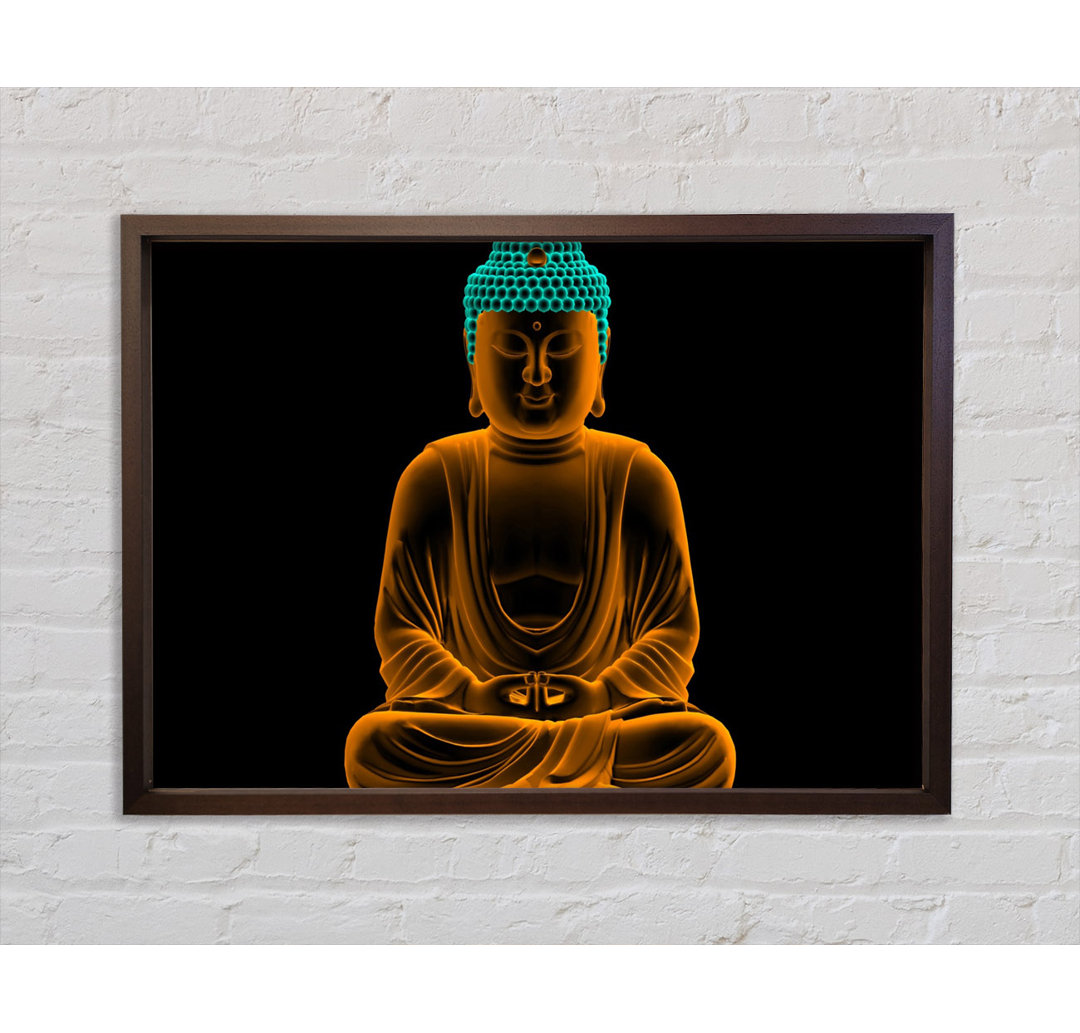 Lord Buddha - Einzelner Bilderrahmen Kunstdrucke auf Leinwand