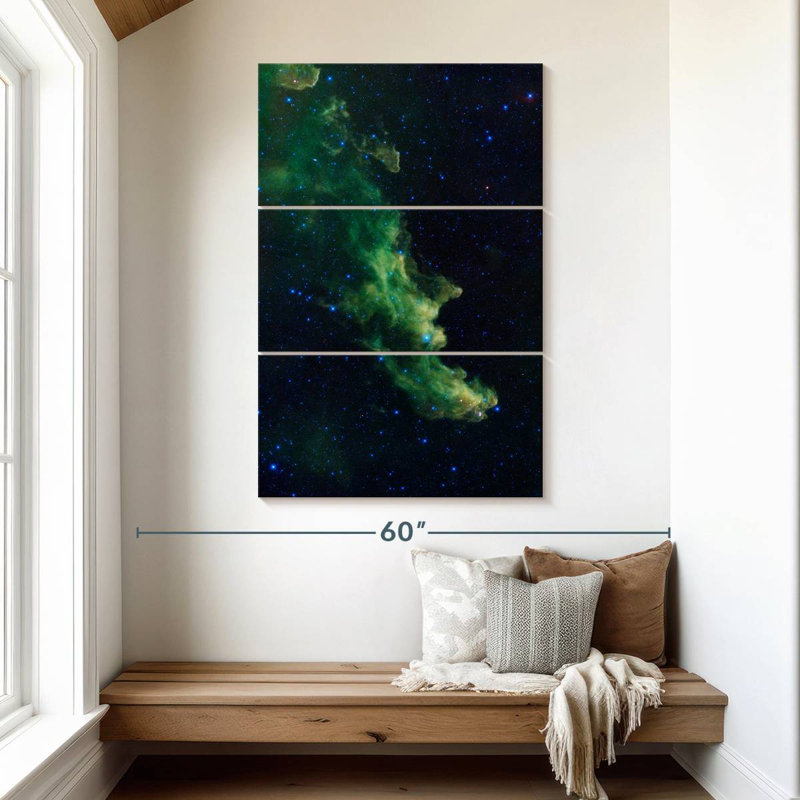 Oberle Witch Head Nebula, 50" H x 32" W