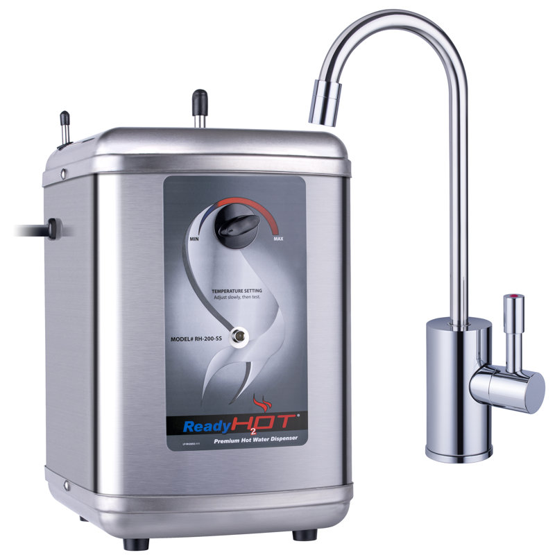 RH200 Instant Hot Water Dispenser System, Single-Handle Faucet with Under Sink Tank, Chrome