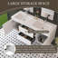 Meuble-lavabo flottant 60 po avec lavabo, meuble-lavabo mural avec lavabo à surface solide et deux tiroirs à fermeture en douceur, blanc brillant-131573098-131573099