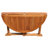 Warner Round Teak Solid Wood Yes Outdoor Dining Table Yes , 47 " W 47 " D