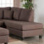 3 pièces Canapé modulaire réversible pour canapé de salon et repose-pieds en polyfibre-1386713484