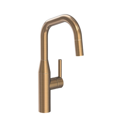 East Square Single Handle Pull Down Kitchen Faucet