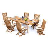 Warwick Outdoor - Piece Teak Dining Set