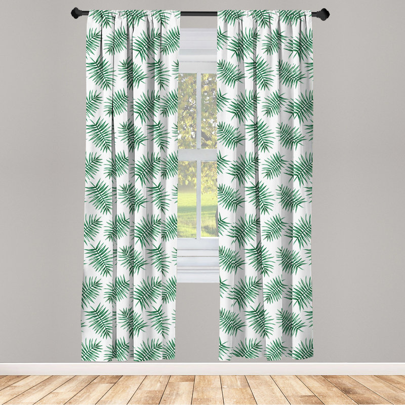 Semi-Sheer Rod Pocket Sliding Panel, 28" x 63"