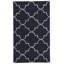 Tapis bleu marine Oharare