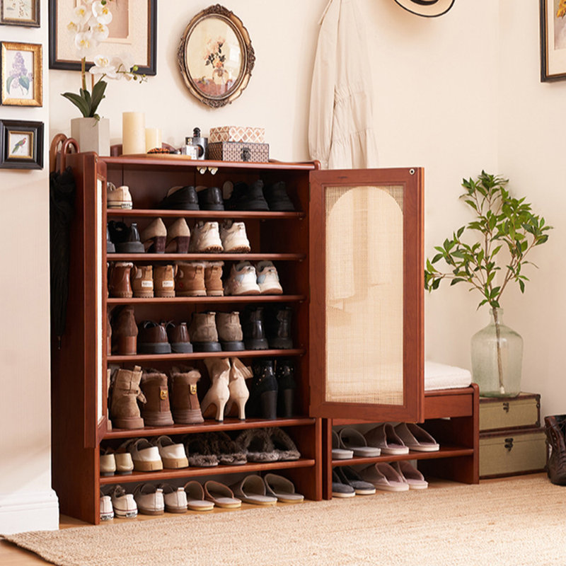 Range-chaussures minimaliste de style japonais