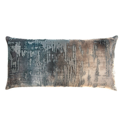 Brush Stroke Lumbar Pillow Cover & Insert