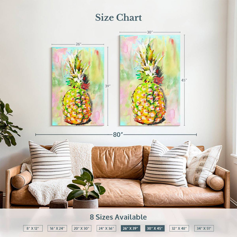Ananas Yarlin Sunshine, H 39 po x l 26 po