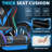 Hoffree Massage Ergonomic Gaming Chair with Bluetooth Speakers and RGB LED Lights-100105950