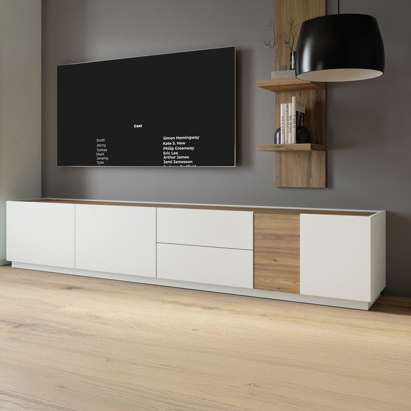 Savione Unfinished TV Stand for TVs up to 85"